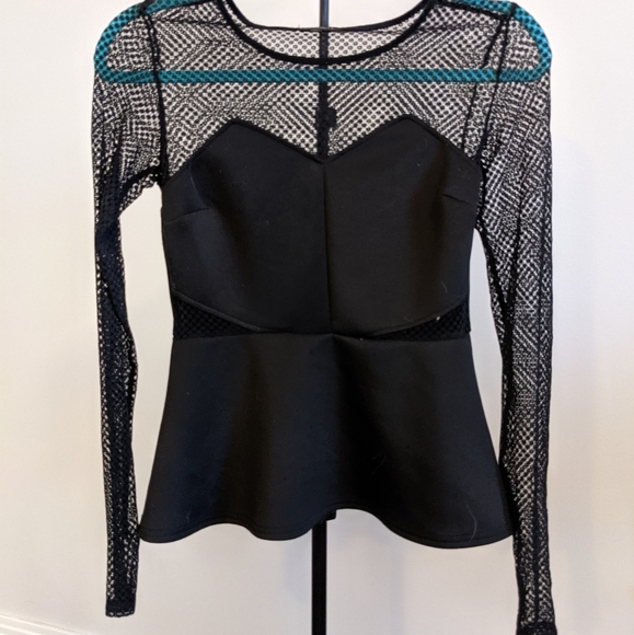 Dynamite Peplum top - Picture 2 of 2